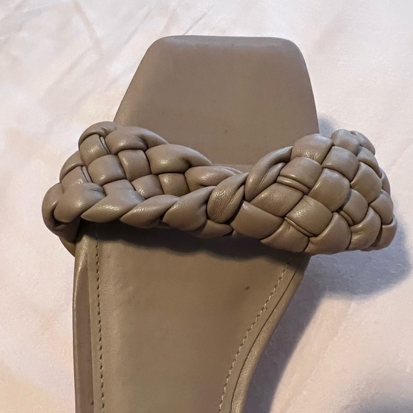 Aldo flats. Size 11. Never worn outside. These are cut wide. Ankle strap with - Picture 4 of 7